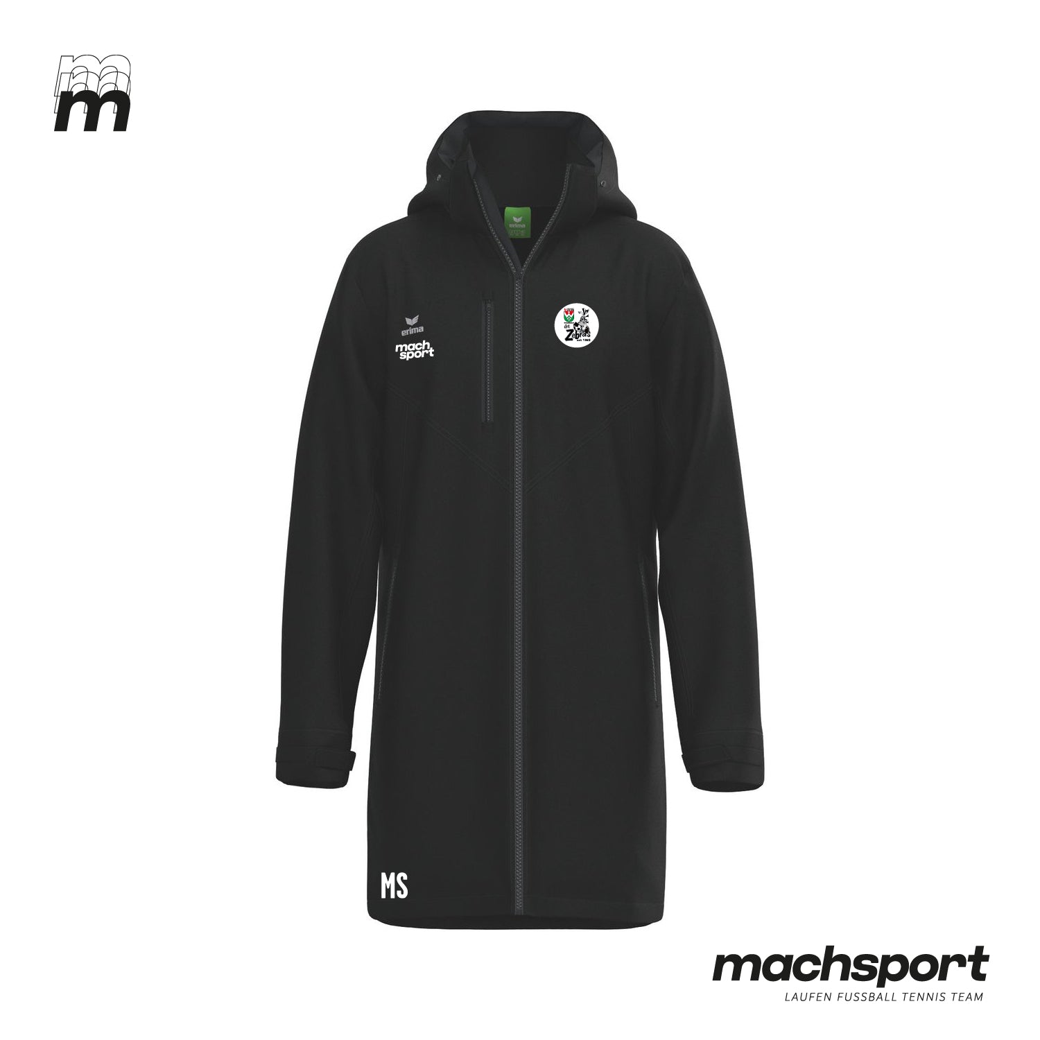 Union Weißkirchen Winterjacke lang - machsport – Bild 