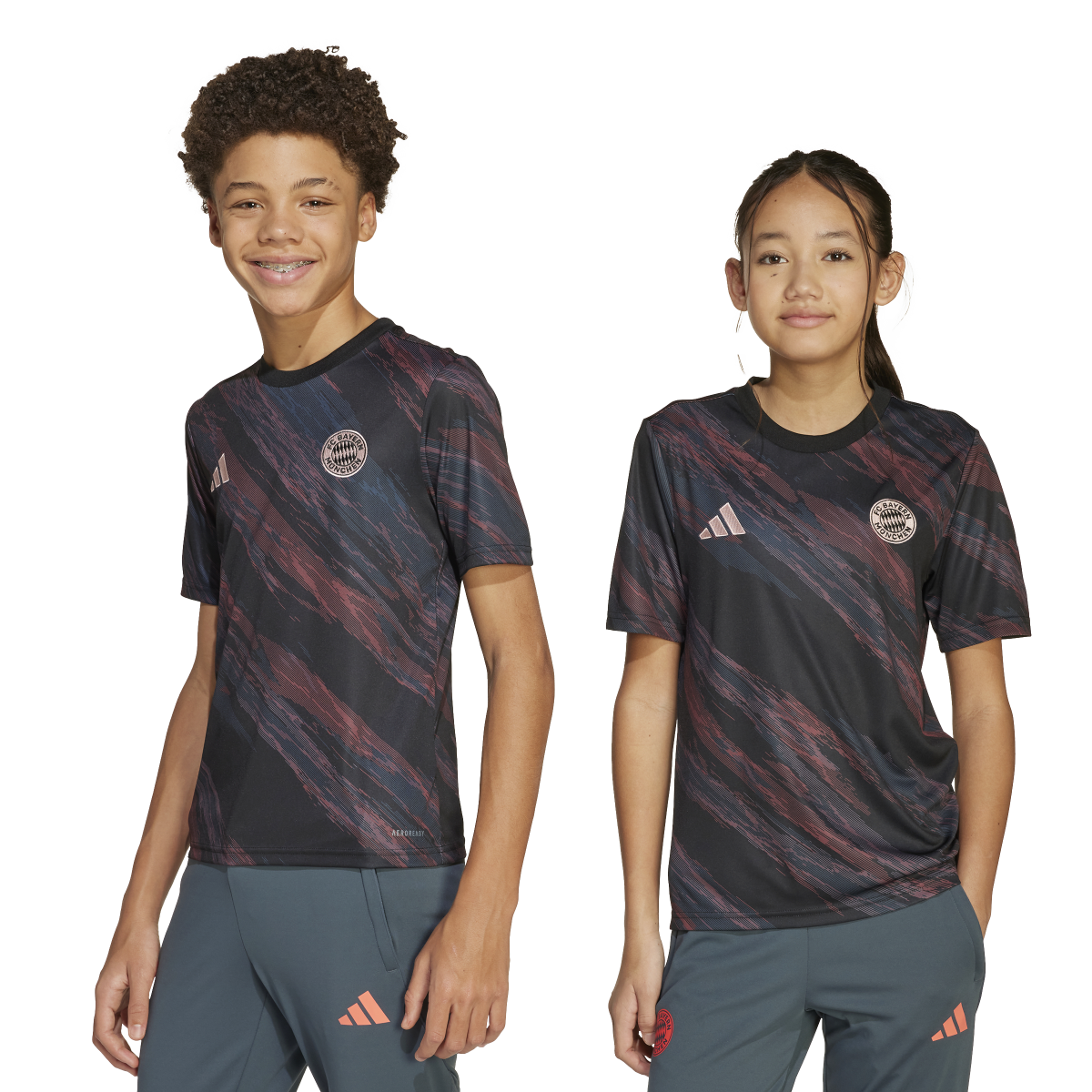 FC Bayern München Pre-Match-Shirt Kids 25/26 - machsport – Bild 