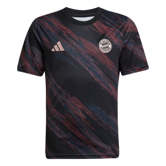 FC Bayern München Pre-Match-Shirt Kids 25/26 – schwarz / 128