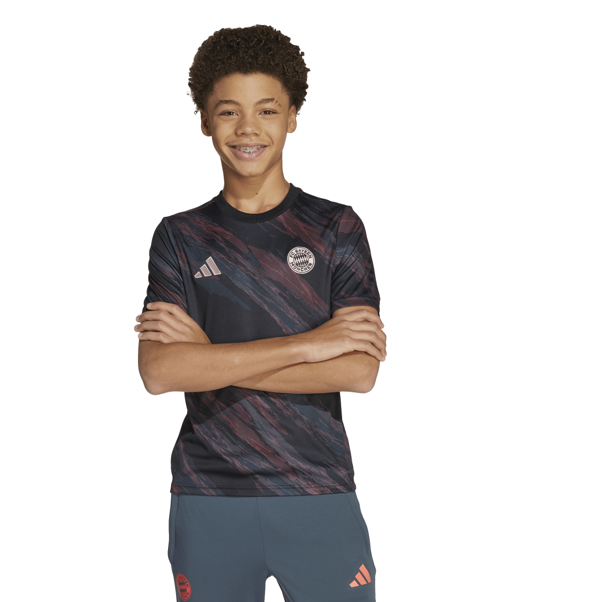 FC Bayern München Pre-Match-Shirt Kids 25/26 - machsport – Bild 