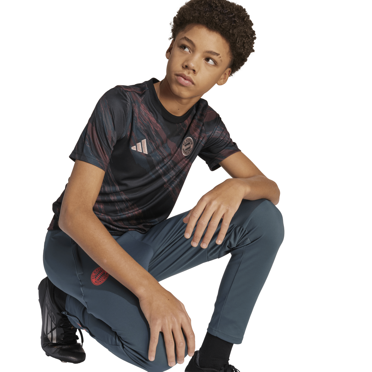 FC Bayern München Pre-Match-Shirt Kids 25/26 - machsport – Bild 