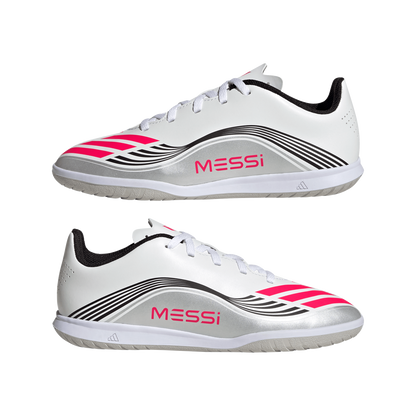 Adidas Kinderhallenfußballschuhe F50 Messi Club In - machsport