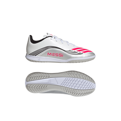 Adidas Kinderhallenfußballschuhe F50 Messi Club In - machsport