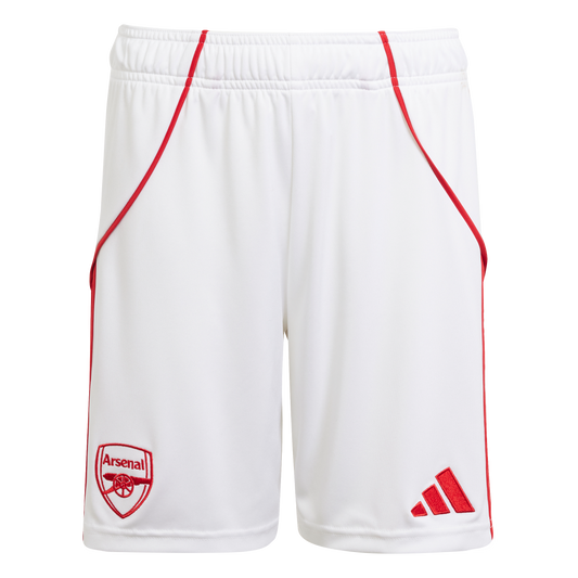 FC Arsenal Short Kids 25/26 – weiß / 128