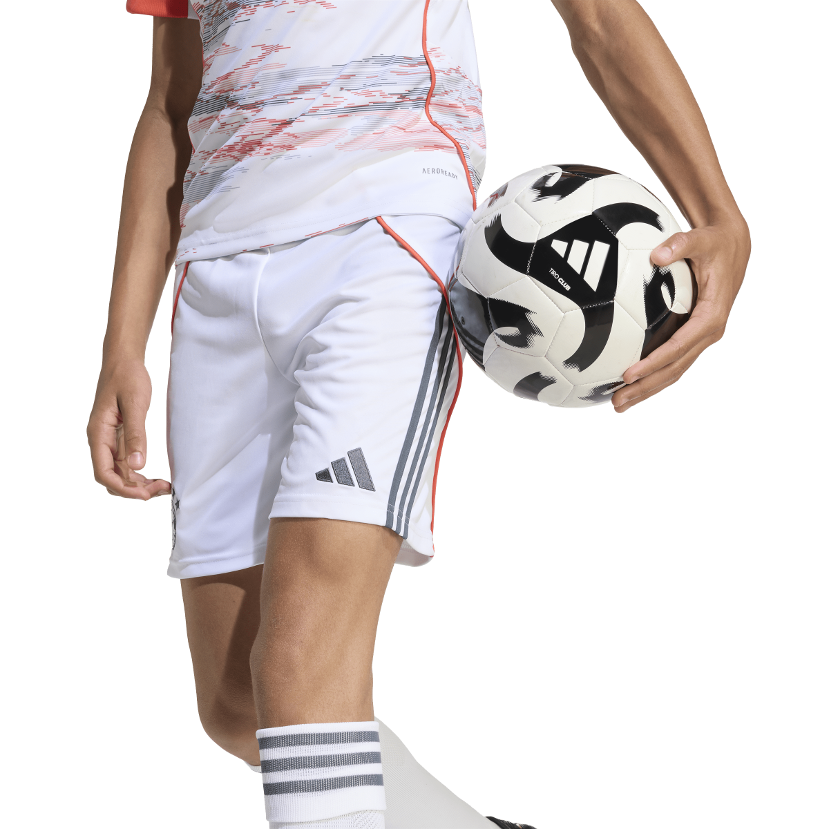 FC Bayern München Away Short Kids 25/26 - machsport – Bild 