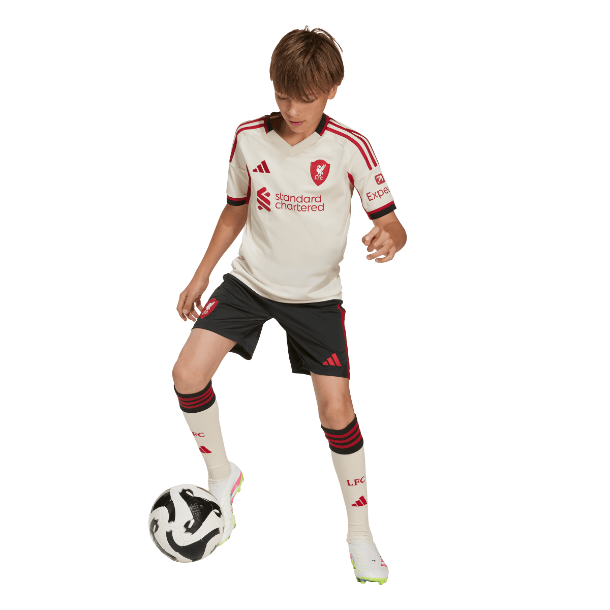 FC Liverpool Away Short Kids 25/26 - machsport – Bild 