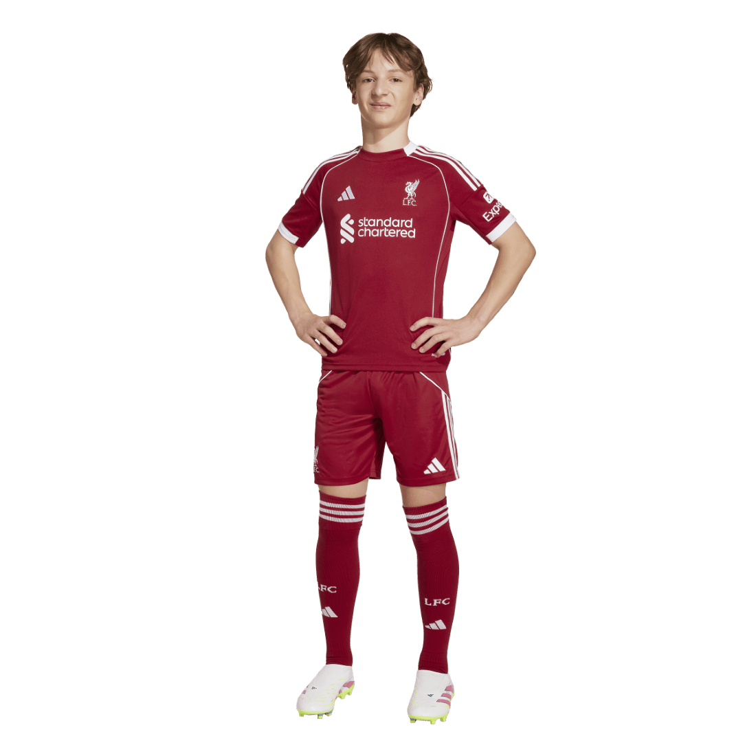 FC Liverpool Home Short Kids 25/26 - machsport