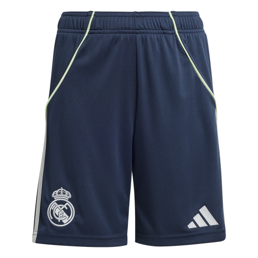 FC Real Madrid Away Short Kids 25/26 – schwarz / 152