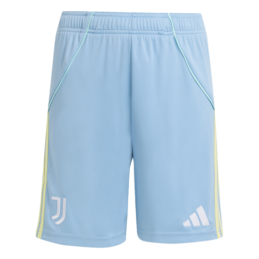 Juventus Turin Away Short Kids 25/26 – hellblau / 128
