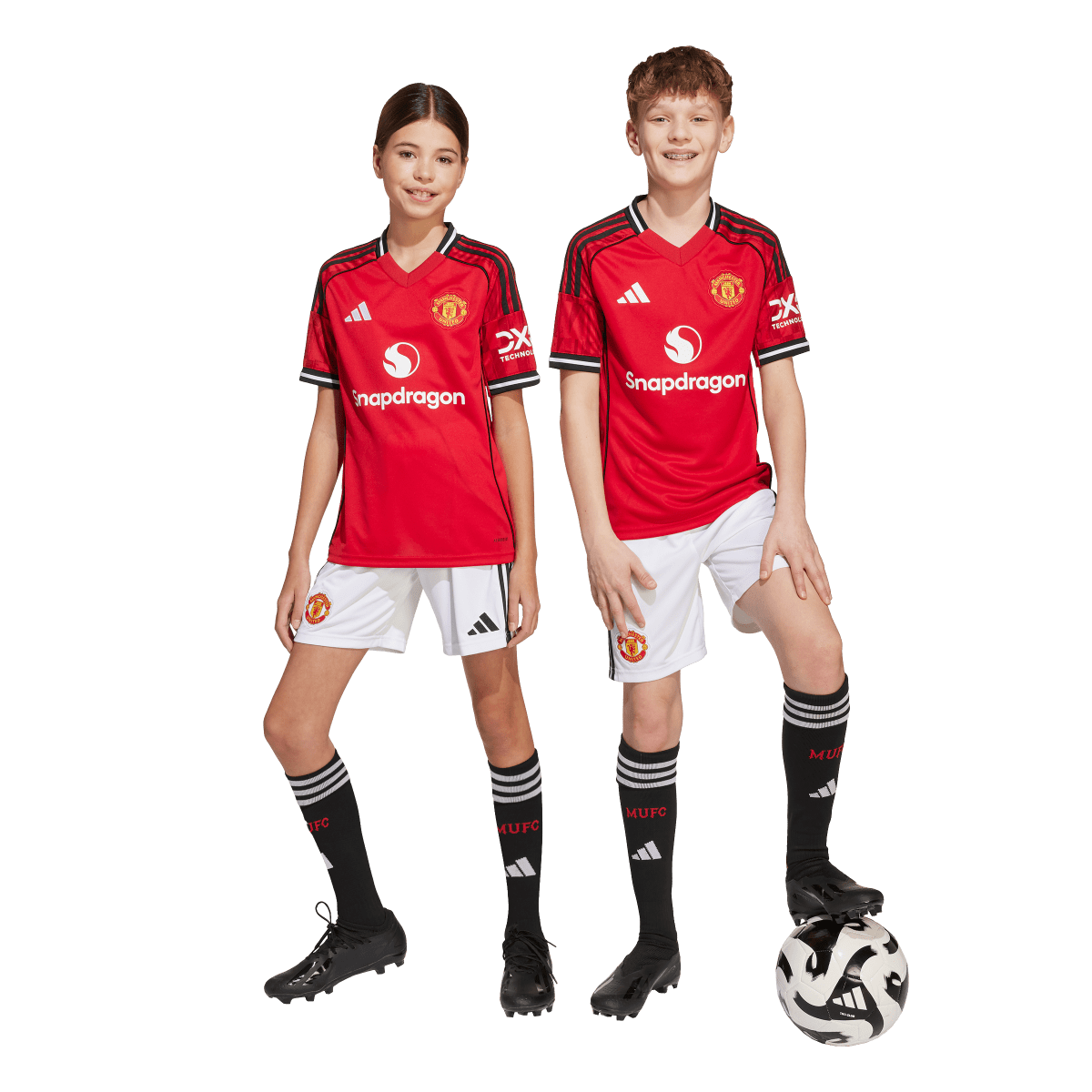 Manchester United Home Short Kids 25/26 - machsport