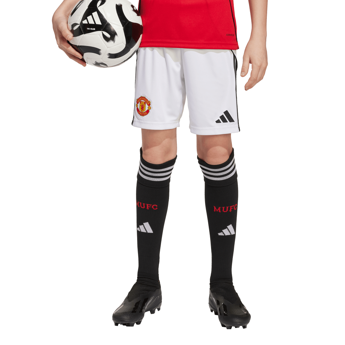 Manchester United Home Short Kids 25/26 - machsport