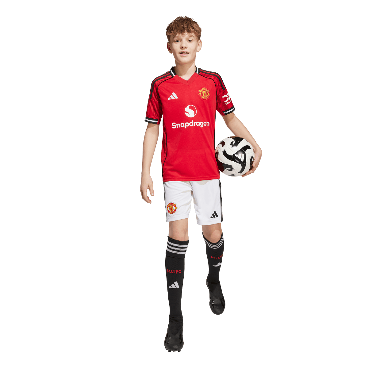 Manchester United Home Short Kids 25/26 - machsport