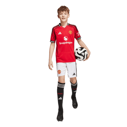 Manchester United Home Short Kids 25/26 - machsport