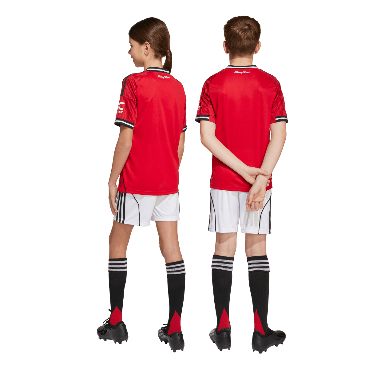 Manchester United Home Short Kids 25/26 - machsport