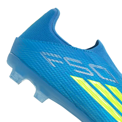 Adidas Fußballschuhe F50 League LL FG/MG, laceless Speed-Schuh für festen Boden und Kunstrasen mit Sprintplate 360 - machsport