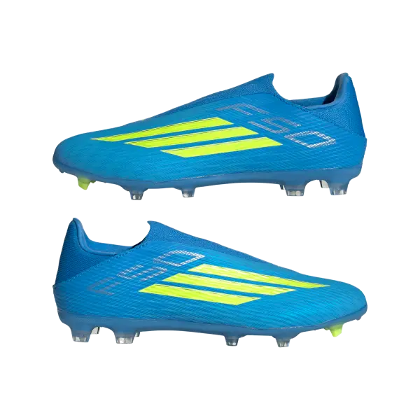 Adidas Fußballschuhe F50 League LL FG/MG, laceless Speed-Schuh für festen Boden und Kunstrasen mit Sprintplate 360 - machsport
