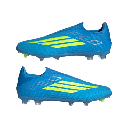 Adidas Fußballschuhe F50 League LL FG/MG, laceless Speed-Schuh für festen Boden und Kunstrasen mit Sprintplate 360 - machsport