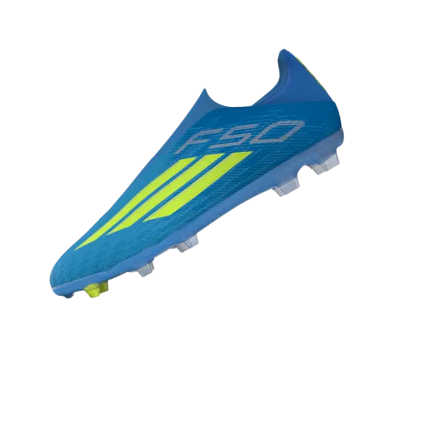 Adidas Fußballschuhe F50 League LL FG/MG, laceless Speed-Schuh für festen Boden und Kunstrasen mit Sprintplate 360 - machsport