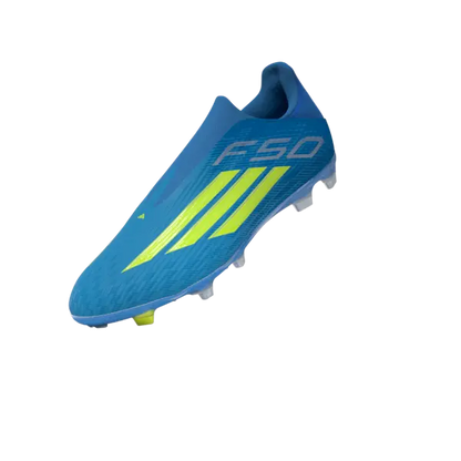 Adidas Fußballschuhe F50 League LL FG/MG, laceless Speed-Schuh für festen Boden und Kunstrasen mit Sprintplate 360 - machsport