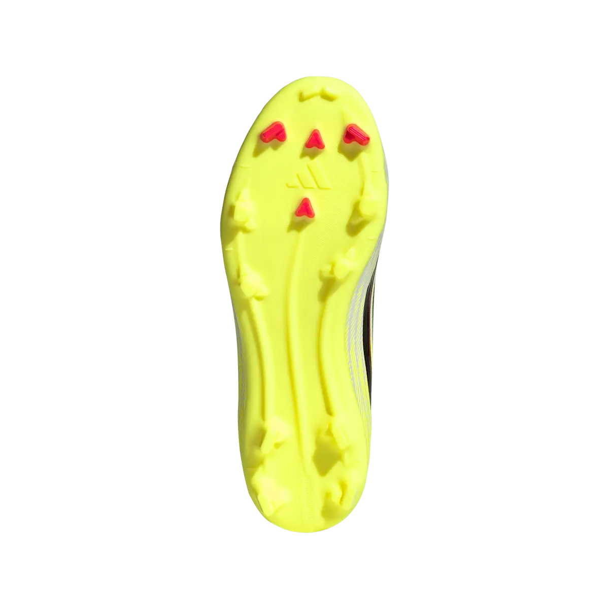 Adidas Kinderfußballschuhe F50 League LL FG/MG, Rasen- und Kunstrasenfußballschuhe, Blick auf die Unterseite