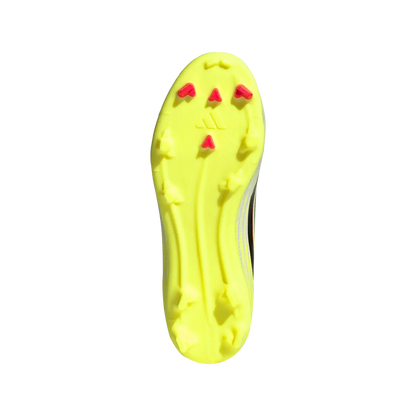 Adidas Kinderfußballschuhe F50 League LL FG/MG, Rasen- und Kunstrasenfußballschuhe, Blick auf die Unterseite
