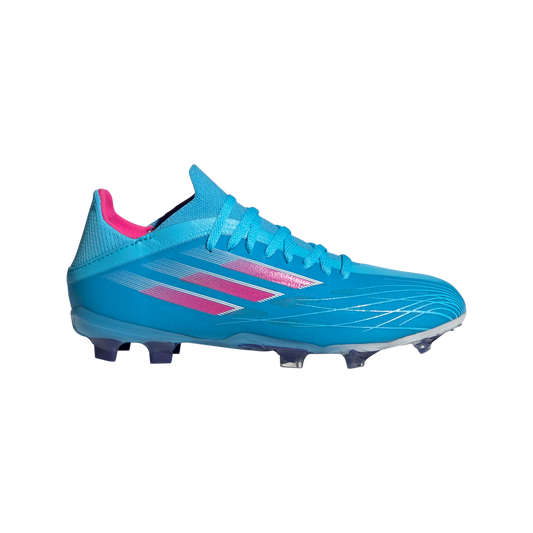 Adidas Kinderfußballschuhe X Speedflow.1 FG J – hellblau / 36 2/3