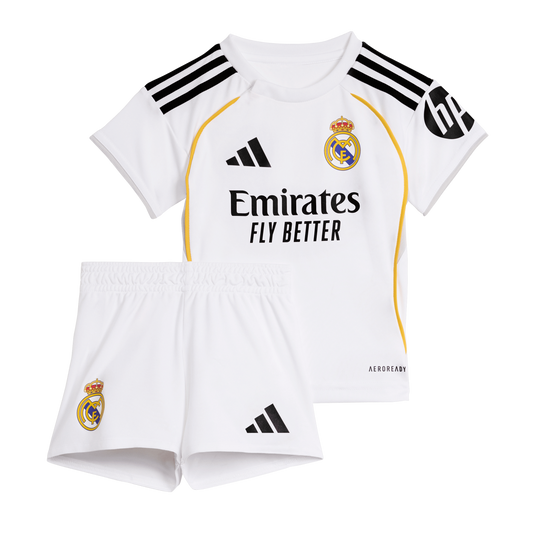 FC Real Madrid Baby Trikot 25/26 – weiß / 74