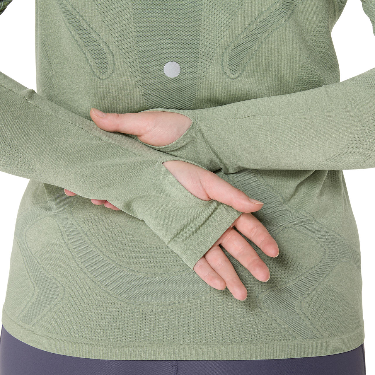 Asics Damenlangarmshirt Road Seamless LS Top - machsport