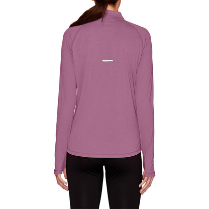 Asics Damenlaufshirt LS 1/2 Zip Top - machsport