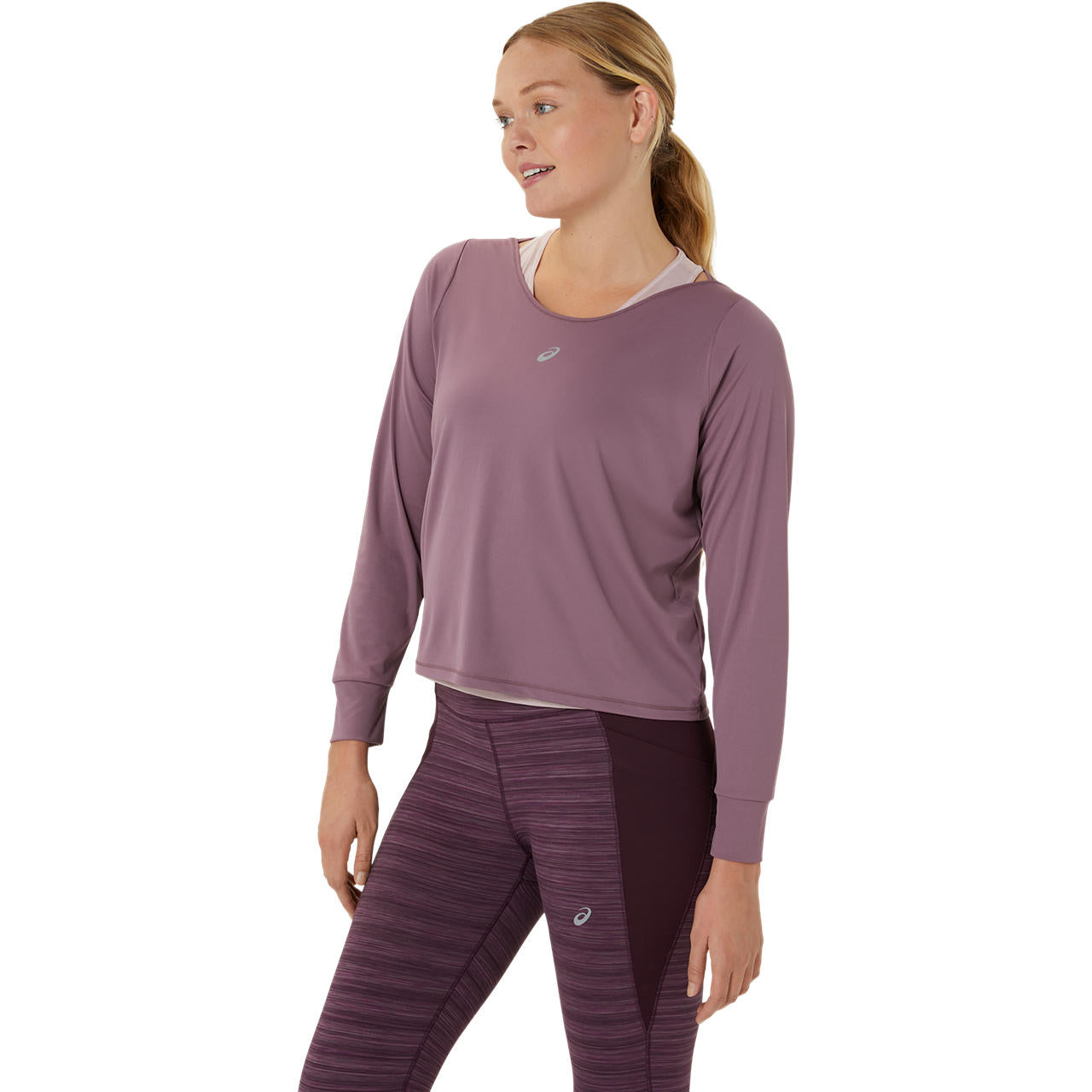 Asics Damenlaufshirt Nagino Run LS Top - machsport – Bild 