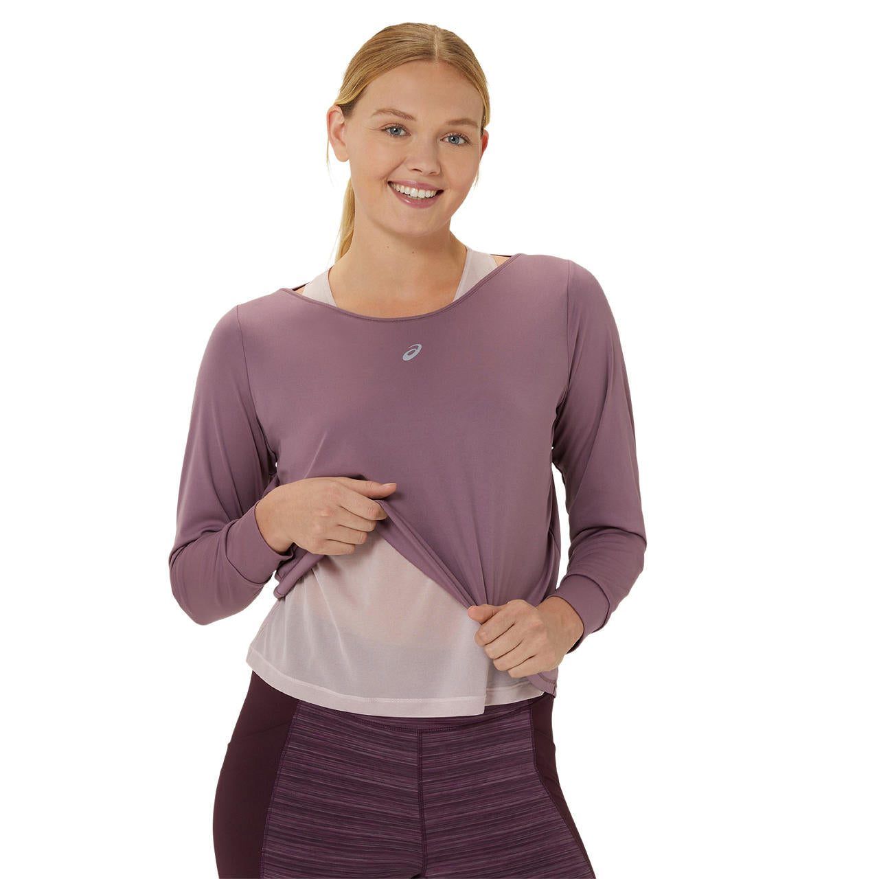 Asics Damenlaufshirt Nagino Run LS Top - machsport – Bild 