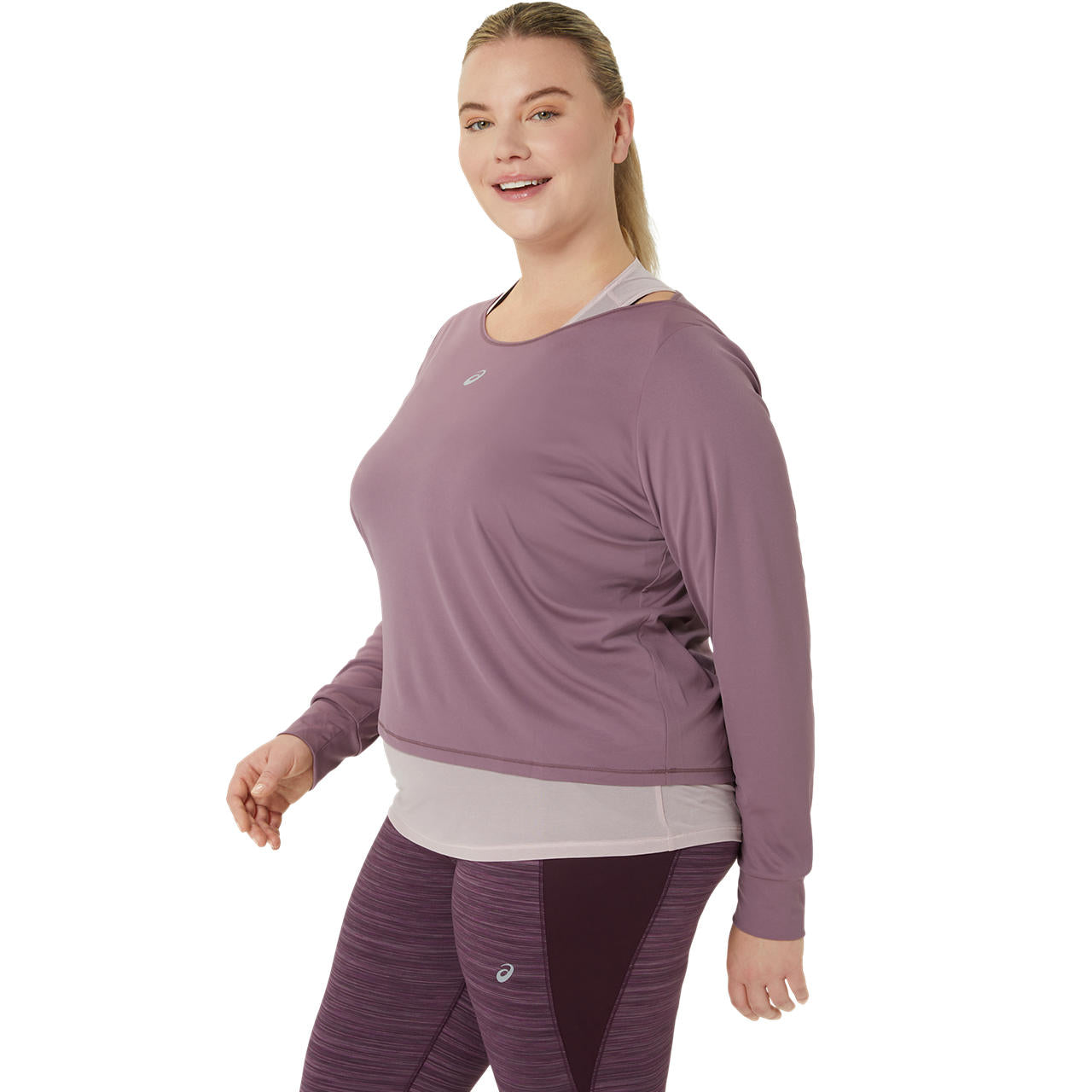 Asics Damenlaufshirt Nagino Run LS Top - machsport – Bild 