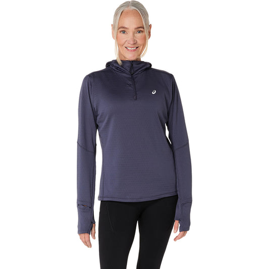 Asics Damenjacke Road Winter LS Hoodie – lila / 36
