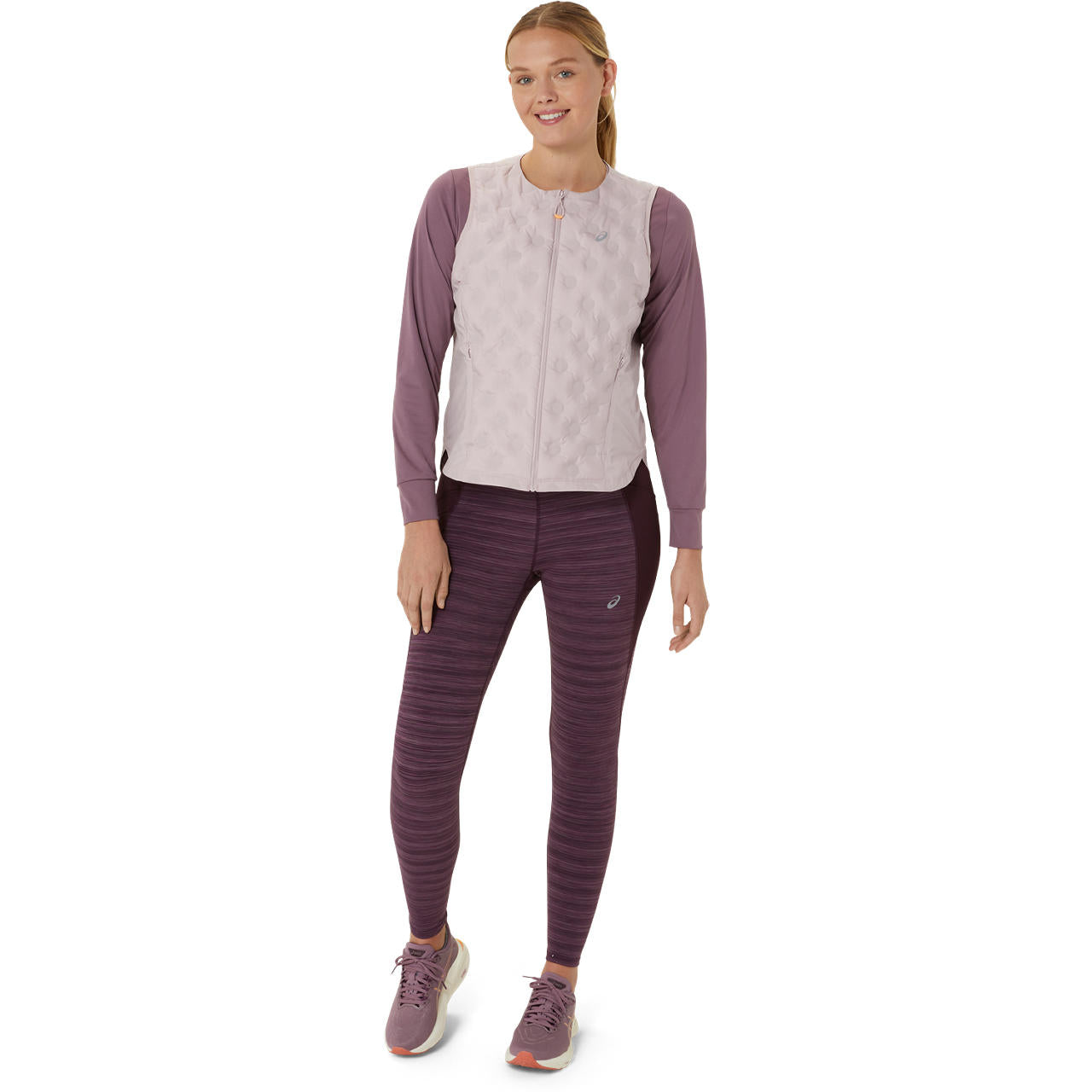 Asics Nagino Run Padded Gilet - machsport – Bild 