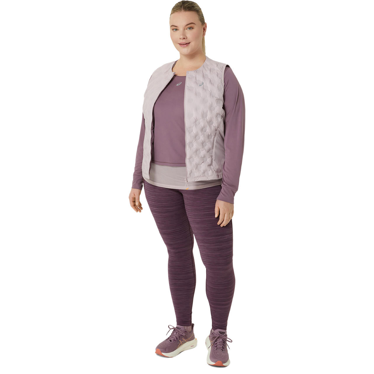 Asics Nagino Run Padded Gilet - machsport – Bild 
