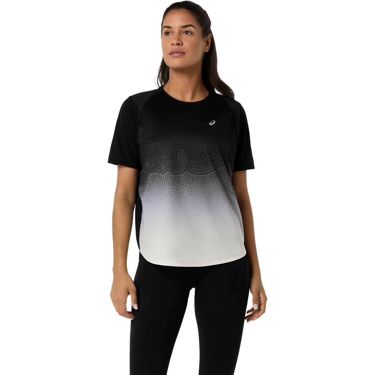 Asics Damenlaufshirt Road Fade SS Top - machsport – Bild 