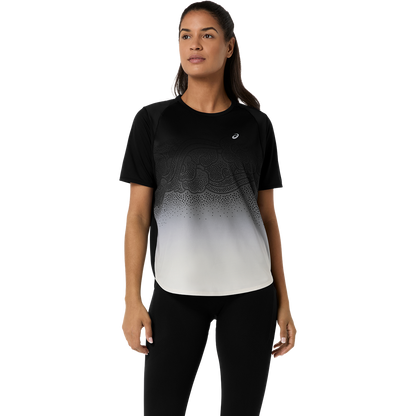Asics Damenlaufshirt Road Fade SS Top - machsport