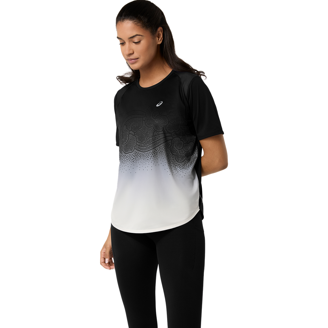 Asics Damenlaufshirt Road Fade SS Top - machsport – Bild 