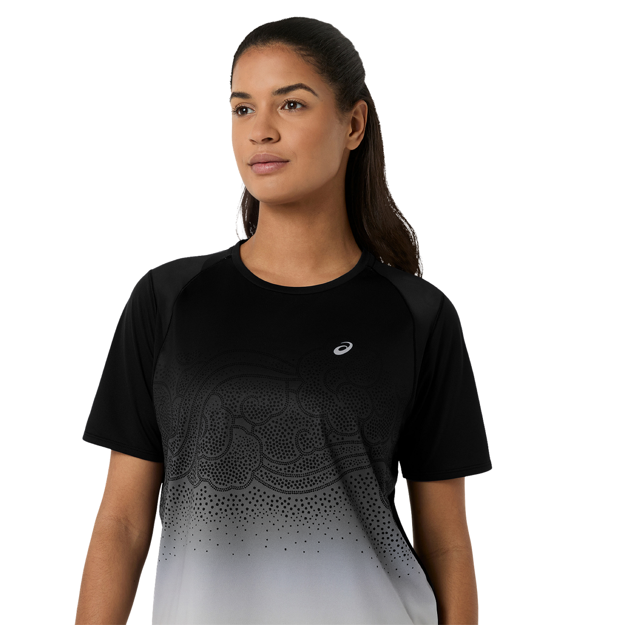Asics Damenlaufshirt Road Fade SS Top - machsport