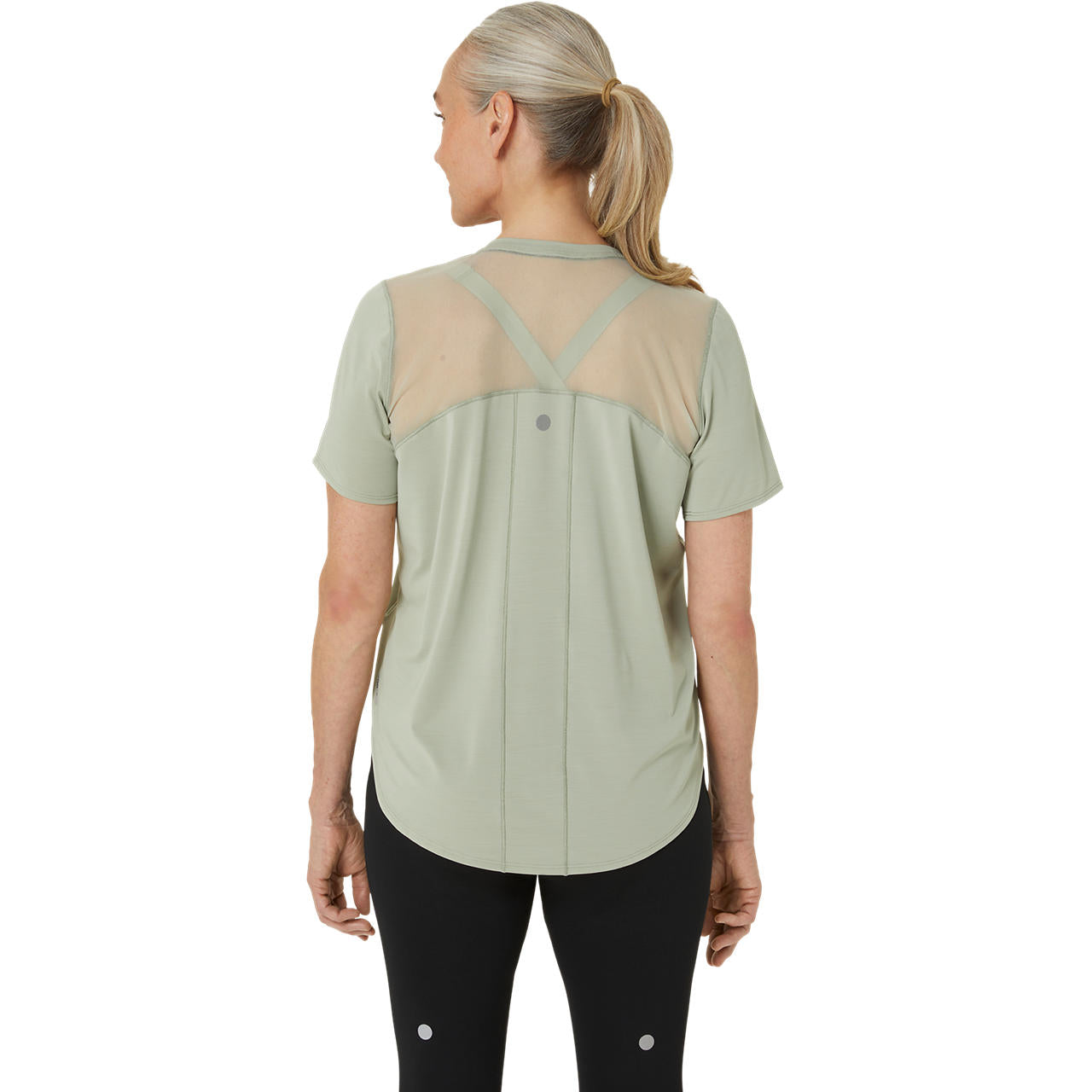 Asics Damenlaufshirt Road V-Neck SS Top - machsport – Bild 