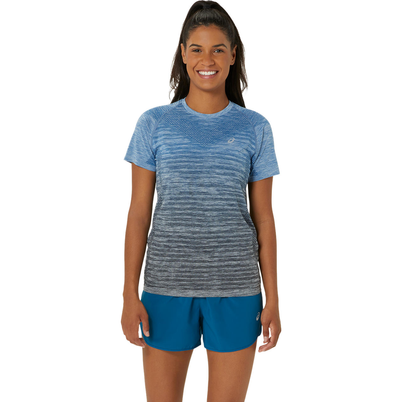 Asics Damenlaufshirt Seamless SS Top - machsport – Bild 
