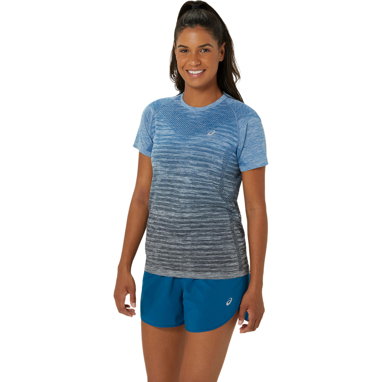 Asics Damenlaufshirt Seamless SS Top - machsport – Bild 