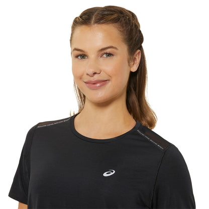 Asics Damenlaufshirt Shirt Road SS Top - machsport