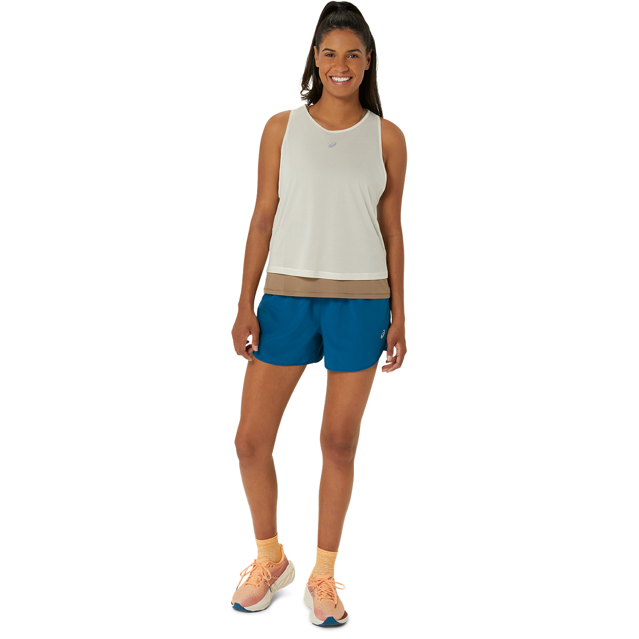 Asics Damenlaufhose Nagino 4in Run Short - machsport – Bild 