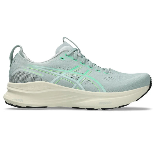 Asics Herrenlaufschuhe Gel-Kayano 32, Cold Moss/Vital Green – hellblau / 47