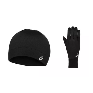 Asics Running Pack aus Laufhaube und Laufhandschuhe - machsport