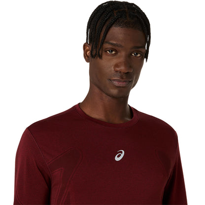 Asics Herrenlangarmshirt Road Seamless LS Top - machsport