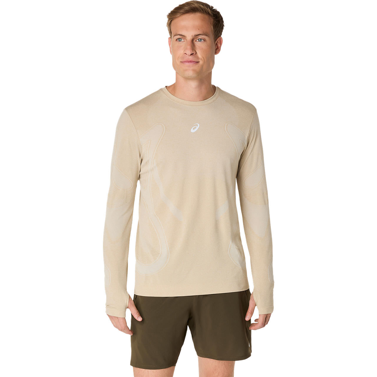 Asics Herrenlangarmshirt Road Seamless LS Top - machsport