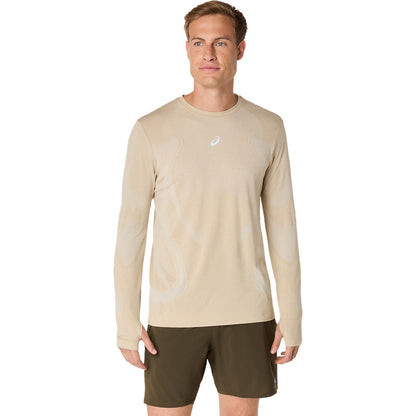 Asics Herrenlangarmshirt Road Seamless LS Top - machsport