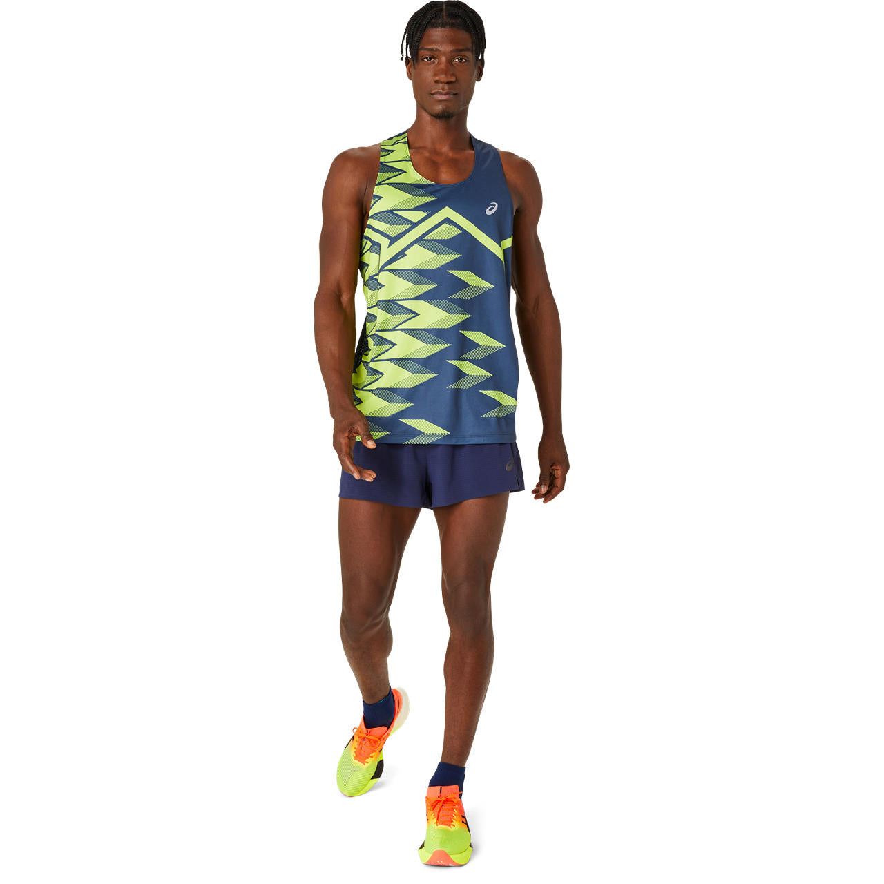 Asics Herrenshort Metarun Split Short Performance - machsport